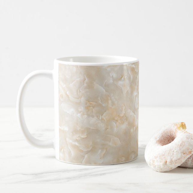 Mug Granit blanc (Avec donut)