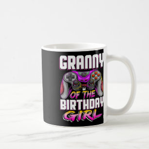 Mug Granny Of The Gamer Girl Matching Vidéo Jeu Naissa