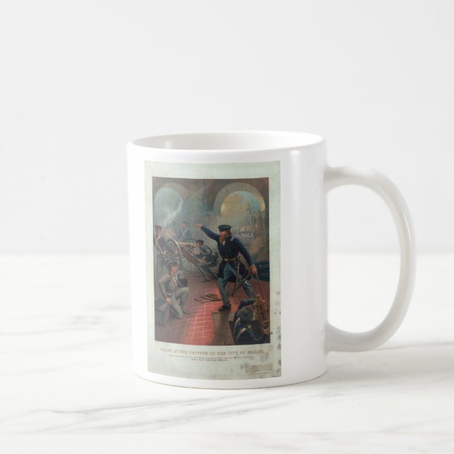 Mug Grant à la capture de la ville du Mexique Leutze (Droite)