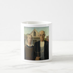 Mug Grant Wood - Gothic américain