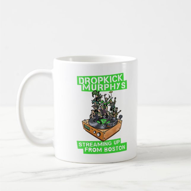 Mug Graphic Dropkick Classic Art Murphys Outfits Music (Gauche)