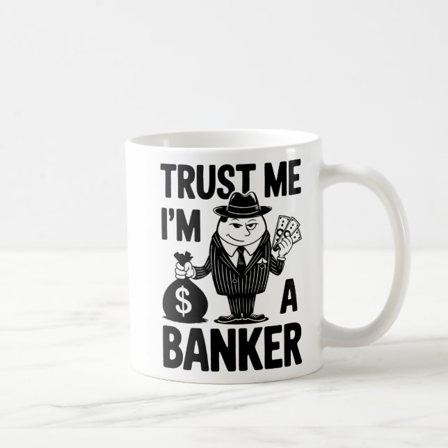 Mug "Graphique classique "Faites-moi confiance, je sui (Droite)