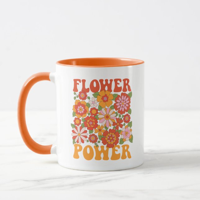 Mug Graphique d'alimentation super (Gauche)