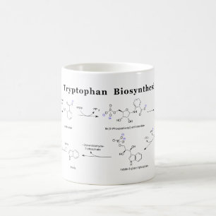 Mug Graphique de biosynthèse du tryptophane