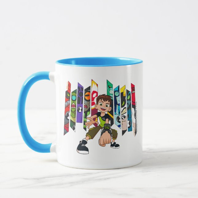Mug Graphique de collection d'Aliens Ben 10 (Gauche)