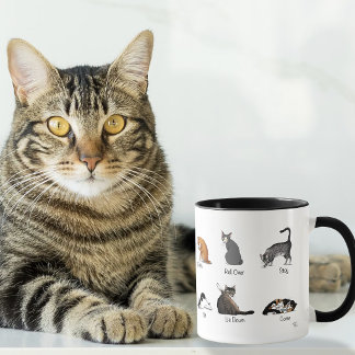 Mug Graphique de formation illustré des commandes de c