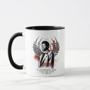 Mug Graphique de graffiti de Castiel surnaturel