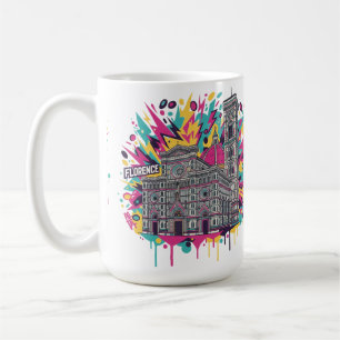 Mug Graphique de la cathédrale de Florence Italie vibr