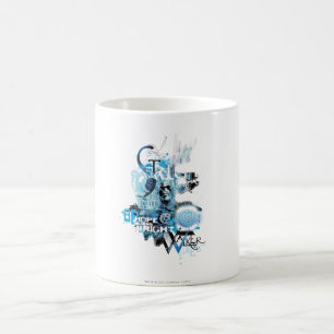 Mug Graphique de lanterne bleue 1