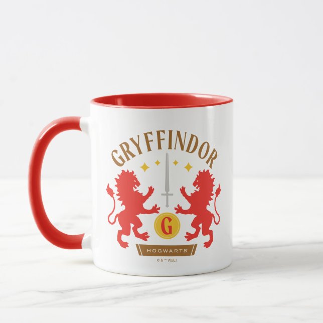 Mug Graphique de l'épée du lion double de la maison GR (Gauche)