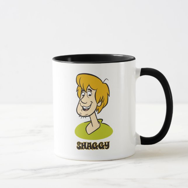 Mug Graphique de nom de schaggy (Droite)