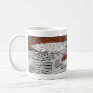Mug Graphique de phase Bicolor du groupe de coney