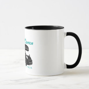 Mug Graphique de silhouette de la classe C Motorhome