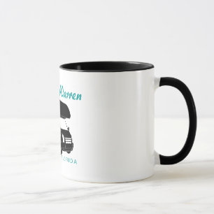 Mug Graphique de silhouette de la classe C Motorhome
