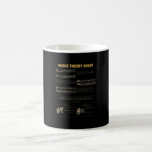 Mug Graphique de théorie de la musique