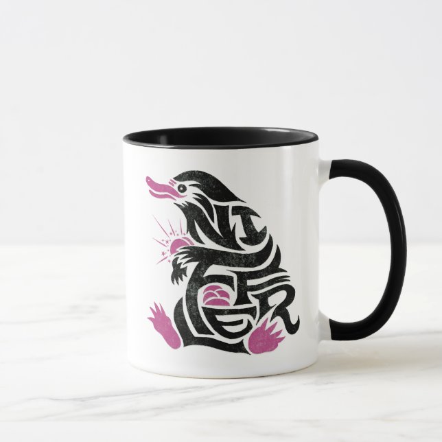 Mug Graphique de typographie NIFFLER™ (Droite)