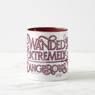 Mug Graphique Débordé Et Extrêmement Dangereux - Rose