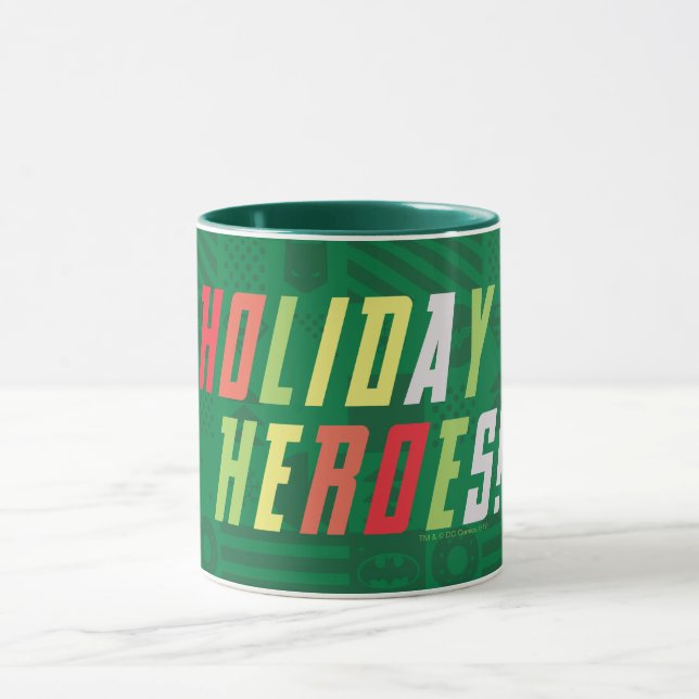 Mug Graphique des héros de vacances de la Ligue de Jus (Centre)