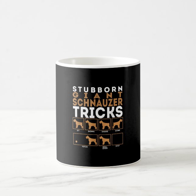 Mug Graphique des Trucs de Chien Schnauzer, un géant t (Centre)
