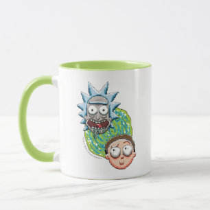 Mug Graphique du portail Pixelverse Rick and Morty