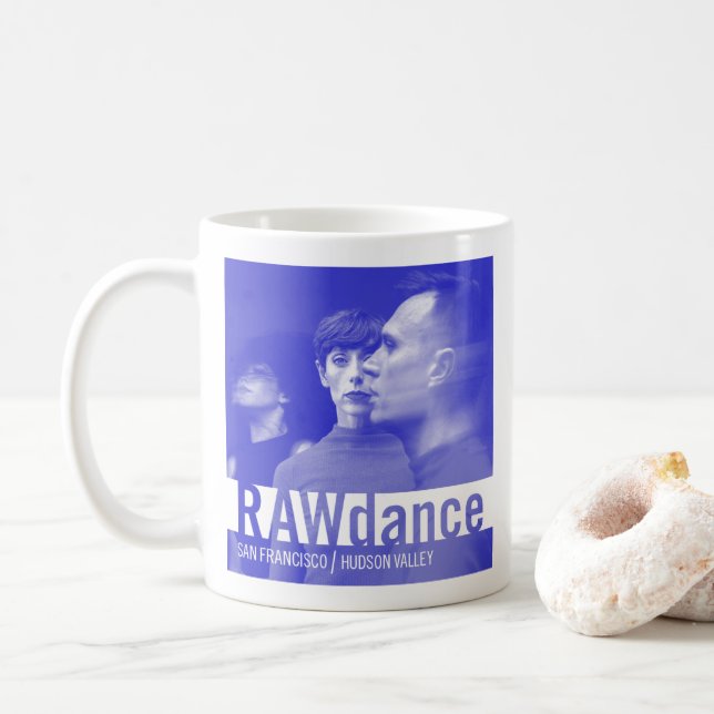 Mug graphique floue RAWdance (Avec donut)