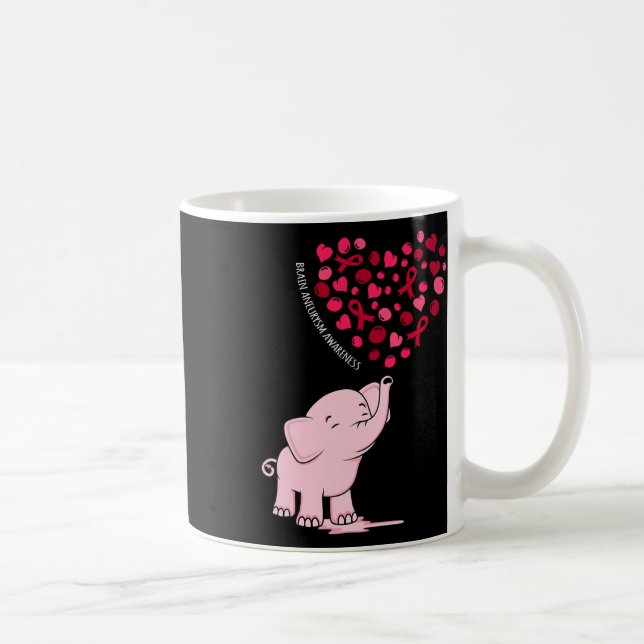 Mug Graphique Mois de sensibilisation à l'neurysme cér (Droite)