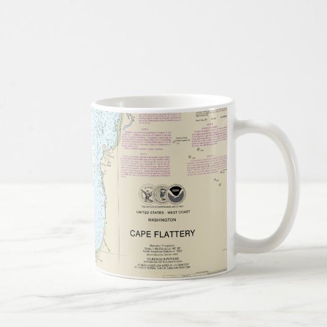 Mug Graphique nautique de la flatterie du Cap 18485 (Droite)