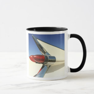 Mug Graphique : Plan rapproché d'aileron et de feu