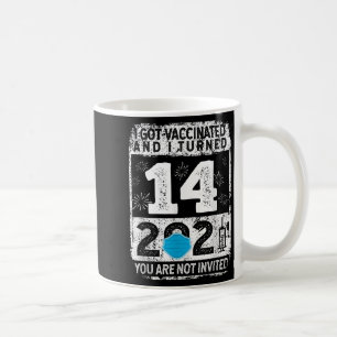Mug Graphique sur les Humours amusants vaccinés 2021 C