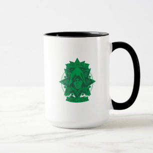 Mug Graphique vert de la flèche   Archer