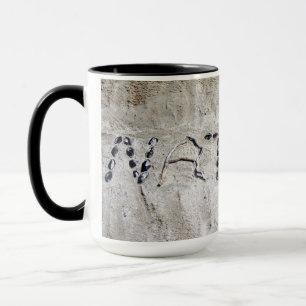 Mug Graphiques de la nature dans le sable