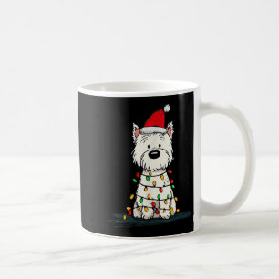 Mug Graphiques de Noël de West Highland White Terrier