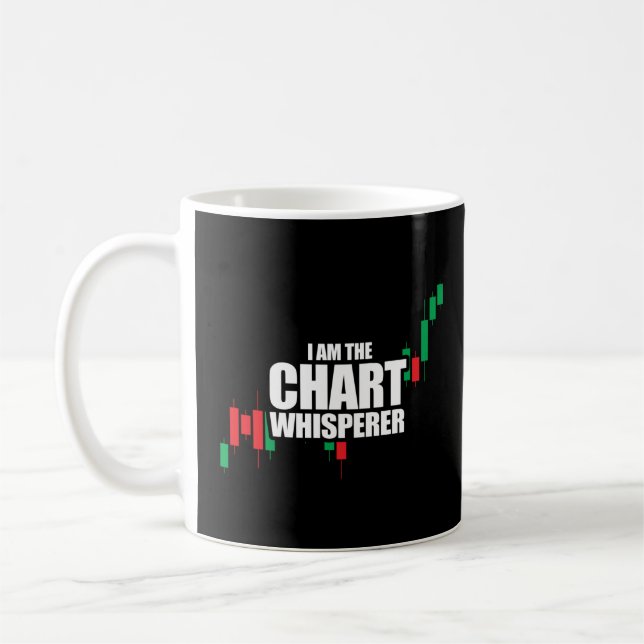 Mug Graphiques d'options de Stock de jour de commerçan (Gauche)