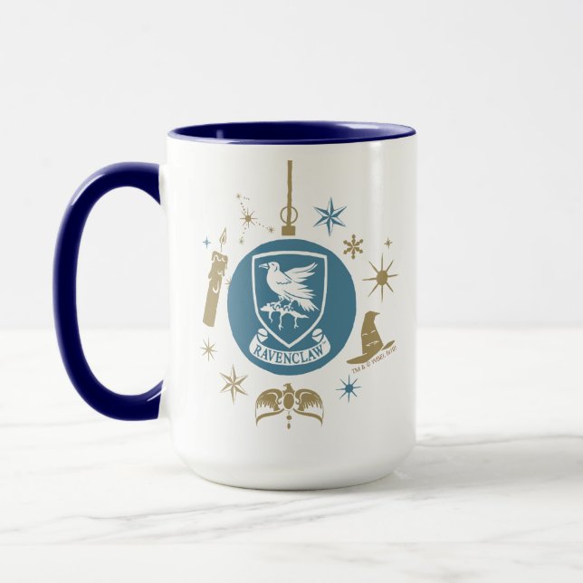 Mug Graphisme de boule de Noël RAVENCLAW™ (Gauche)