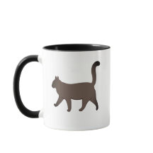 Graphisme de chat minimaliste mignon | Chat qui ma