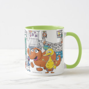 Mug Graphisme de Doodley les amis de Sésame