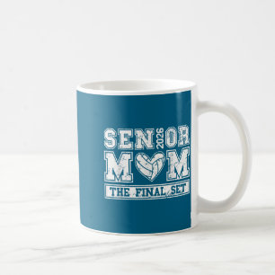 Mug Graphisme de la classe de maman senior de volleyba
