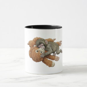 Mug Graphisme de Monkey Punch, bébé singe orang-outan