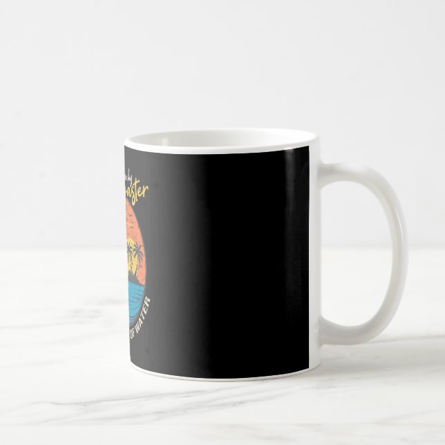 Mug Graphisme de surf de grosse vague pour homme surfe (Droite)