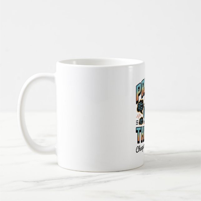 Mug Graphisme de thérapie IA – Conception d'ingénierie (Gauche)