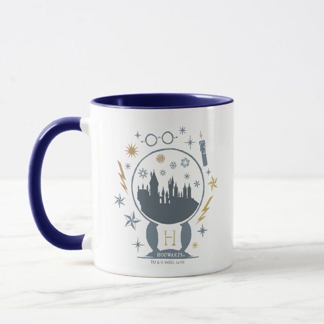 Mug Graphisme du globe de neige HOGWARTS™ (Gauche)
