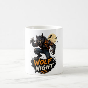 Mug Graphisme Halloween Wolf Night