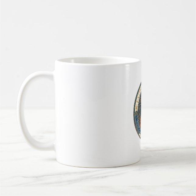 Mug Graphisme Spiritualité Contemplative Monastique Jé (Gauche)
