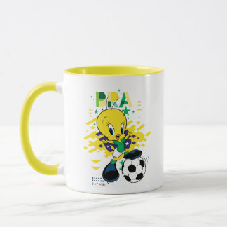 Mug Graphisme TWEETY™ Équipe Brésil de Football