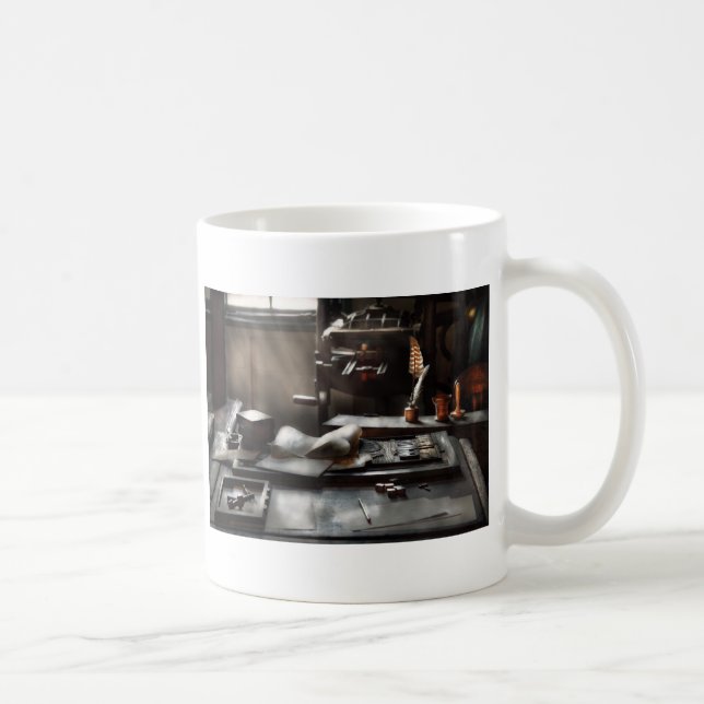 Mug Graphiste - Au bureau de l'imprimeur (Droite)