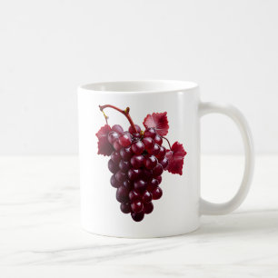 Mug Grappe de raisin rouge réalise