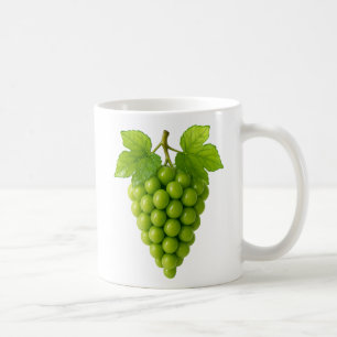 Mug Grappe de raisin vert naturel
