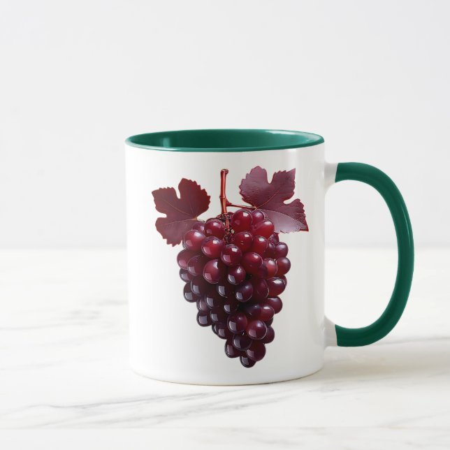 Mug Grappe Raisin rouge (Droite)