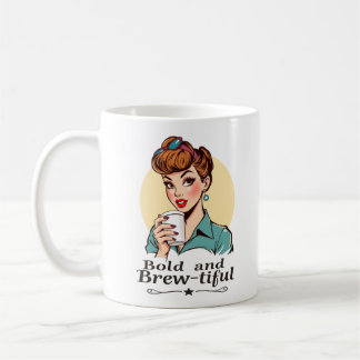 Mug Gras et brillant Rétro