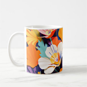 Mug Gras Pop Art California Poppies